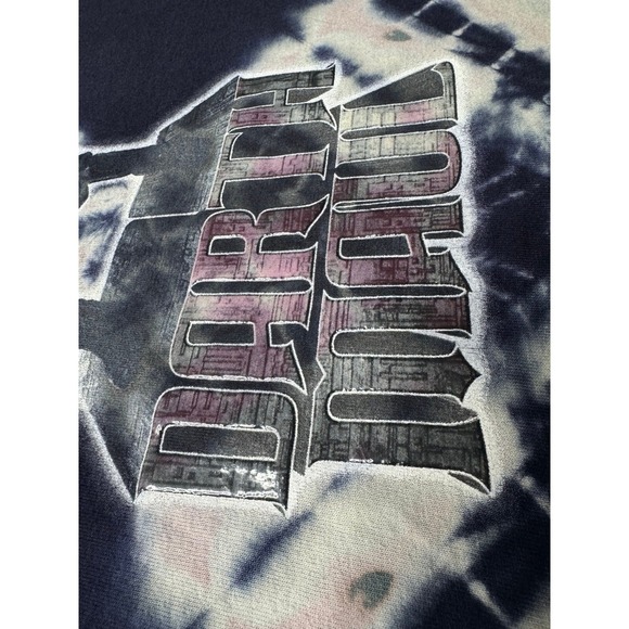 Vintage Star Wars Darth Maul T-Shirt Lightsaber Lightning Tie Dye L 90s - Picture 5 of 7